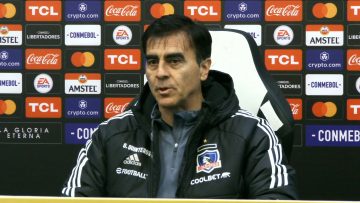 280623DEP02 CONFERENCIA DE PRENSA DEL DT DE COLO-COLO, GUSTAVO QUINTEROS 02