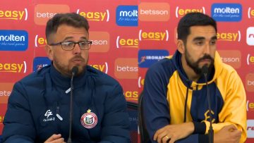 010723DEP03 CONFERENCIA DE PRENSA DE LOS DT DE EVERTON VS UNIÓN SAN FELIPE 01