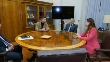 03072301 DIPUTADOS CICARDINI Y MANOUCHEHRI PRESENTAN PROYECTO FUNDACIONES TRANSPARENTES AL MINISTRO DE JUSTICIA 03