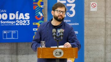 120723DEP01 PRESIDENTE BORIC ENCABEZA LA CUENTA REGRESIVA DE LOS JUEGOS PANAMERICANOS 2023 08