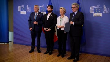 180723BEL01 APOYO ACTIVIDADES PRESIDENTE BORIC EN BRUSELAS 17