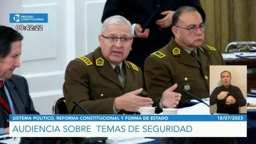 180723CC01 GENERAL YÁÑEZ SOBRE AUDIENCIAS SOBRE TEMAS DE SEGURIDAD 02