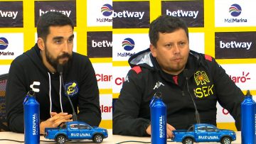 230723DEP02 CONFERENCIA DE PRENSA POST PARTIDO DE LOS TECNICOS DE EVERTON Y UNION ESPAÑOLA 08