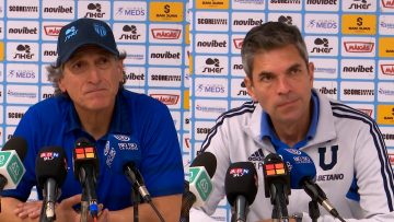300723DEP02 CONFERENCIA DE PRENSA POST PARTIDO DE LOS DT DE MAGALLANES Y UCH 07