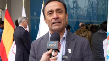 050823DEP02 AUTORIDADES INAUGURARON LAS REMODELACIONES A LAS CANCHAS DE PELOTA VASCA PARA SANTIAGO 2023 02