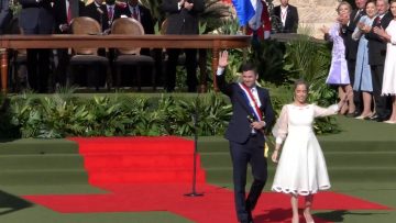 150823PAR03 IMÁGENES DE APOYO DE LA CEREMONIA DE TOMA DE JURAMENTO DEL PRESIDENTE DE PARAGUAY 01