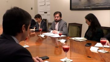 17082301 PRESIDENTE BORIC ENCABEZA REUNIÓN CON REPRESENTANTES DE LOS PARTIDOS DE CHILE VAMOS 01