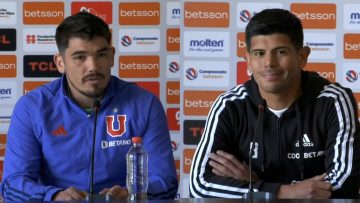 CONFERENCIA DE PRENSA DE LOS CAPITANES DE UNIVERSIDAD DE CHILE Y COLO-COLO 07