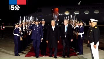 09092322 LLEGADA DEL PRESIDENTE DE MÉXICO, AMLO, A CHILE 02