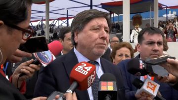 19092304 DECLARACIONES DEL PRESIDENTE DE LA CÁMARA DE DIPUTADOS , TRAS LA PARADA MILITAR 02