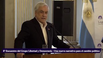 _23092301 EXPRESIDENTE SEBASTIÁN PIÑERA EXPONE EN EL II ENCUENTRO DEL GRUPO LIBERTAD Y DEMOCRACIA 02