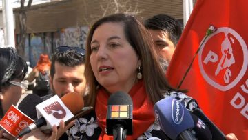 30092309 DECLARACIONES DE LA SENADORA Y PRESIDENTA DEL PS, PAULINA VODANOVIC 02