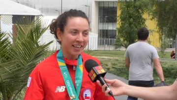 231023PAN02 DECLARACIONES DE ARANZA VILLALÓN, MEDALLISTA DE BRONCE EN CICLISMO DE RUTA 09