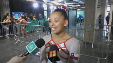 241023PAN06 DECLARACIONES DE LA GIMNASTA DEL TEAM CHILE, FRANCISCA SANTI 04