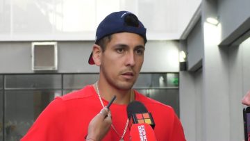 241023PAN08 DECLARACIONES DEL TENISTA ALEJANDRO TABILO, TRAS GANAR SU PRIMER PARTIDO POR EL TEAM CHILE 02