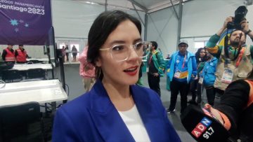 301023PAN07 DECLARACIONES DE MINISTRA VALLEJO EN EL MPC 12