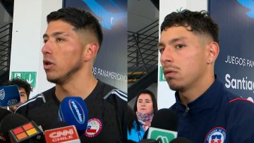 011123PAN04 DECLARACIONES DE LOS JUGADORES DE LA SELECCIÓN CHILENA DE FÚTBOL 11