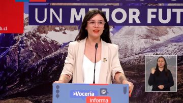 _06112316 VOCERÍA MINISTRA CAMILA VALLEJO TRAS COMITÉ POLÍTICO 1