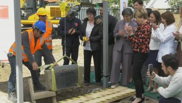 15112305 MINISTRA DE SALUD INSTALA LA PRIMERA PIEDRA DEL NUEVO CENTRO DE SALUD FAMILIAR DR. HERNÁN ALESSANDRI 21