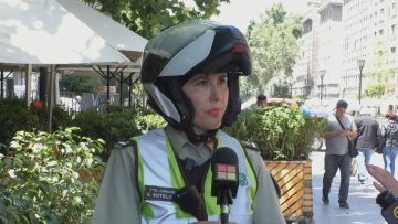 16112309 CARABINEROS SOBRE CORTES DE TRÁNSITO POR INAUGURACIÓN DE PARAPANAMERICANOS 01 (1)