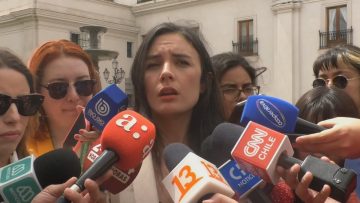 03012406 DECLARACIONES MINISTRA VALLEJO EN LA MONEDA 01