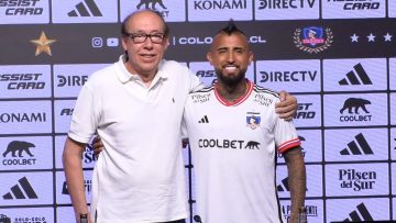 230124DEP03 PRESENTAN A ARTURO VIDAL EN COLO COLO 04