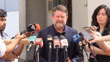 31012405 PUNT DE PRENSA GORE RM CLAUDIO ORREGO EN LA MONEDA 05