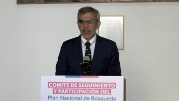 31012408 MINISTRO DE JUSTICIA SOBRE PLAN NACIONAL DE BÚSQUEDA 01