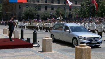 09022427 HONORES AL EX PRESIDENTE SEBASTIAN PIÑERA EN LA MONEDA 01