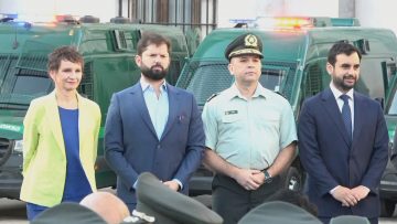 14022401 PRESIDENTE BORIC ENTREGA NUEVOS VEHÍCULOS INSTITUCIONALES A GENDARMERÍA DE CHILE 10