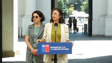01032419 VOCERÍA MINISTRAS VALLEJO Y TORO TRAS CONSEJO DE GABINETE 11