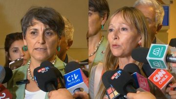 050324C03 DECLARACIONES MINISTRA DE SALUD XIMENA AGUILERA Y DIPUTADA ANA MARÍA GAZMURI TRAS COMISIÓN DE SALUD 11