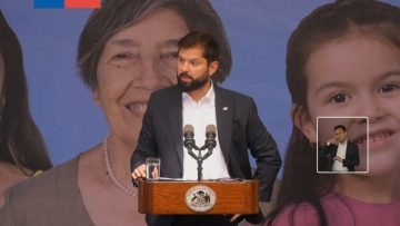08032417 PRESIDENTE BORIC CELEBRA EL DIA DE LA MUJER