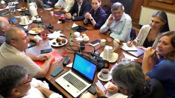 22032413 APOYO REUNION PARTIDOS OFICIALISTAS EN SEDE DEL PS 09