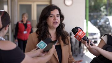 25032421 DECLARACIONES MINISTRA DE LA MUJER ANTONIA ORELLANA POR EL CPC 05
