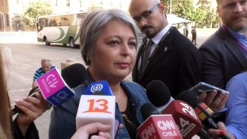 28032403 DECLARACIONES MINISTRA JARA EN LA MONEDA