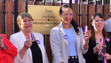 05042412 INAUGURACIÓN CASA MORADA MICHELLE BACHELET JERIA 01