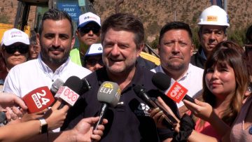 06042409 GOBERNADOR ORREGO POR REINICIO OBRAS CERRO CHENA 02