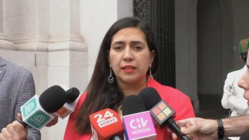 11042404 DECLARACIONES DE ALCALDESA DELFINO POR ASESINATO DE CARABINERO