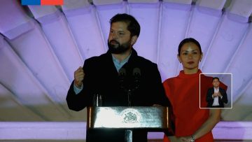 17042411 PRESIDENTE BORIC ENCABEZA LA INAUGURACIÓN DEL MERCADO DE LAS INDUSTRIAS CULTURALES DEL SUR 09