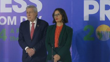 03052405 PUNTO DE PRENSA MINISTRA CAMILA VALLEJO Y MINISTRO ALFREDO VAN KLAVEREN 11