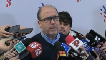 06052409-PRESIDENTE DE LA DC TRAS REUNIÓN CON OFICIALISMO