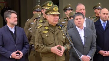 10052403 PUNTO DE PRENSA DE SUBSECRETARIO MONSALVE, GENERAL YÁÑEZ Y DIPUTADO CASTRO 01