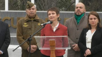 05062402 MINISTRA TOHÁ Y CARABINEROS SOBRE AUMENTO DE DOTACIÓN POLICIAL 02