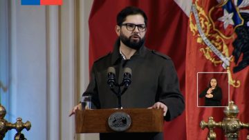 08082428 PALABRAS DEL PRESIDENTE BORIC EN FIRMA DE POLITICA NACIONAL DE LA NIÑEZ Y ADOLESCENCIA 01