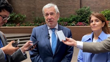 230924NY04 DECLARACIONES CANCILLER VAN KLAVEREN Y PAULA NARVAEZ 12