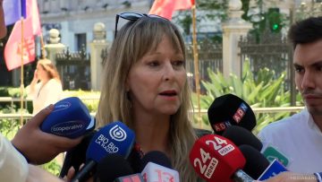 23112407 DIPUTADA GAZMURI (ACCIÓN HUMANISTA) EN VELORIO DE DIPUTADA BULNES 01