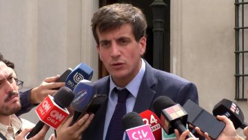 09122407 DECLARACIONES DIPUTADOS SCHALPER Y LEAL EN LA MONEDA 1