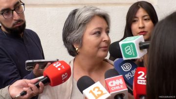 09122409 DECLARACIONES MINISTRA JARA EN LA MONEDA 2