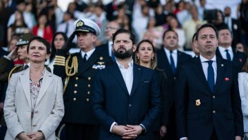 11122412 APOYOS PRESIDENTE GABRIEL BORIC ASISTE A CEREMONIA DE GRADUACION DE LA POLICIA DE INVESTIGACIONES (6)